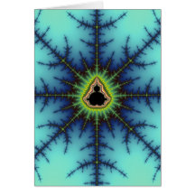 Retículos - tarjeta del fractal