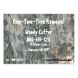 Retiro del árbol tarjeta de visita