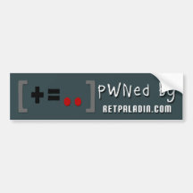 RetPaladin.com - pegatina para el parachoques - vi Etiqueta De Parachoque