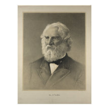 Retrato americano de Henry Wadsworth Longfellow de Anuncios