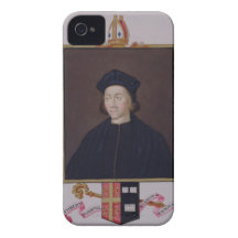 Retrato de 1474-1559) obispos o de Cuthbert Tunsta iPhone 4 Cobertura