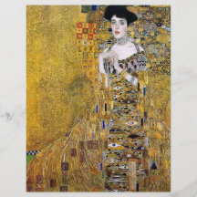Retrato de Adela Bloch-Bauer de Gustavo Klimt Tarjeton