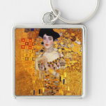 Retrato de Adela Bloch-Bauer de Gustavo Klimt Llaveros Personalizados