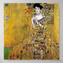 Retrato de Adela Bloch-Bauer de Gustavo Klimt Posters