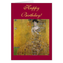Retrato de Adela Bloch-Bauer de Gustavo Klimt Tarjeta