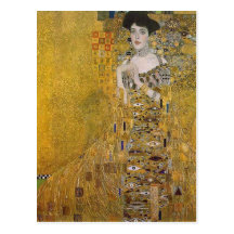 Retrato de Adela Bloch-Bauer de Gustavo Klimt Tarjetas Postales