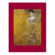 Retrato de Adela Bloch-Bauer de Gustavo Klimt Postales