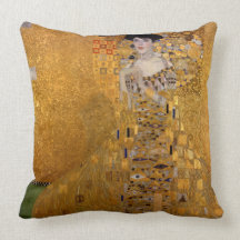 Retrato de Adela Bloch-Bauer por Klimt Cojin