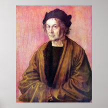 Retrato de Albrecht Durer la anciano por Durer Posters