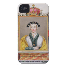 Retrato de Anne de 1515-57) 4tas reinas de Cleves  iPhone 4 Protectores