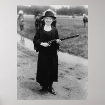 Retrato de Annie Oakley Posters