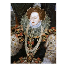 Retrato de Elizabeth I Postales