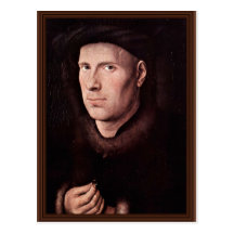 Retrato de enero De Leeuw By Eyck enero Van (el me Postales