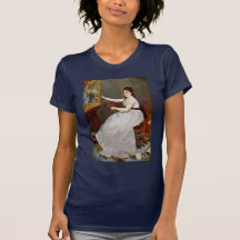 Retrato de Eva Gonzales en el estudio Manet Camiseta