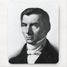 Retrato de Federico liberal clásico Bastiat Alfombrillas De Ratón