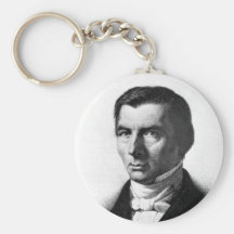 Retrato de Federico liberal clásico Bastiat Llavero Personalizado