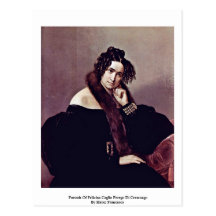 Retrato de Felicina Caglio Perego Di Cremnago Postales