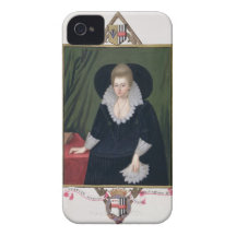 Retrato de Frances Walsingham, condesa de Essex iPhone 4 Case-Mate Protectores