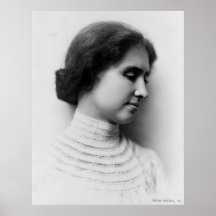Retrato de Helen Keller Poster