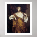Retrato de Hon. Maria Wharton Poster