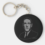 Retrato de HP Lovecraft Llaveros