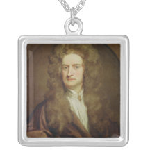Retrato de Isaac Newton 1702 Collar