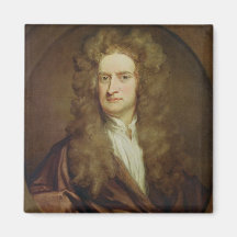Retrato de Isaac Newton 1702 Imanes