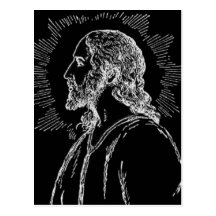 Retrato de Jesús Tarjetas Postales