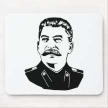 Retrato de Joseph Stalin Tapetes De Raton