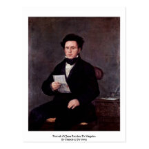 Retrato de Juan Bautista De Muguiro Tarjetas Postales