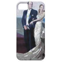 Retrato de Juan Domingo Perón y de Eva Duarte iPhone 5 Case-Mate Carcasas