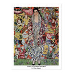 Retrato de la cerveza de Friederike Maria de Klimt Postales