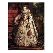 Retrato de la paz de Elizabeth I Postales