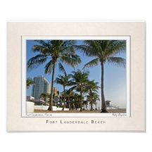 Retrato de la playa del Fort Lauderdale Fotografías
