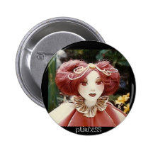 retrato de la princesa pin