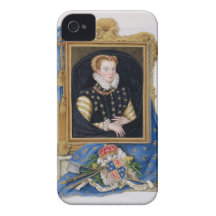 Retrato de la reina de Maria de escocés (1542-87)  iPhone 4 Case-Mate Carcasas