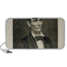 [Retrato de Lincoln, la prueba de artista Mp3 Altavoces