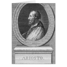 Retrato de Ludovico Ariosto Felicitacion