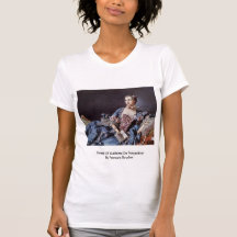 Retrato de Madame de Pompadour Camisetas