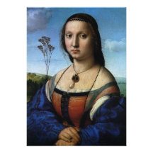 Retrato de Magdalena Doni por Raphael o Raffaello Comunicado Personal