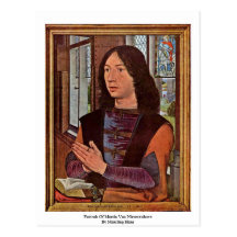 Retrato de Martin Van Nieuwenhove By Memling Hans Postal