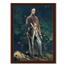 Retrato de Max Von Fabrice By Rayski Louis Ferdin Tarjeta Postal