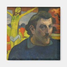 Retrato de Paul Gauguin, 1889 Imán Para Frigorifico