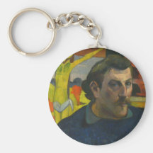 Retrato de Paul Gauguin, 1889 Llaveros