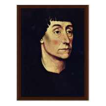 Retrato de Pedro De Beffremont By Weyden Rogier Postal