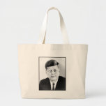 Retrato de presidente John F. Kennedy Bolsas De Mano