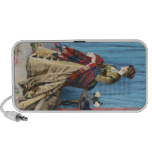 Retrato de señora Gaudibert Claude Monet Altavoces De Viaje