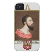 Retrato de sir Thomas Wyatt el más joven (c.1521-5 iPhone 4 Protectores