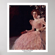 Retrato de Sonja Knips de Klimt Gustavo Posters