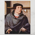 Retrato de un arquitecto de Westfälischer Meister Tarjeton